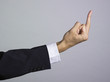 middle finger sign