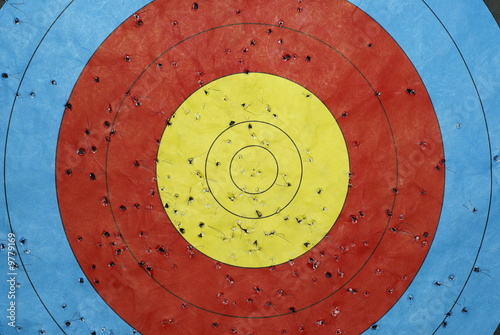 No bulls eye yet on archery target