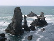 Belle-ile - Les aiguilles de Port-Coton Belle-ile - Les aiguilles de Port-Coton