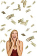 Beautiful blond winning lots of money Beautiful blond winning lots of money