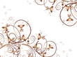 floral cuivre arabesque