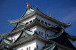 Summer view of Nagoya Castle under blue sky. Japan Summer view of Nagoya Castle under blue sky. Japan