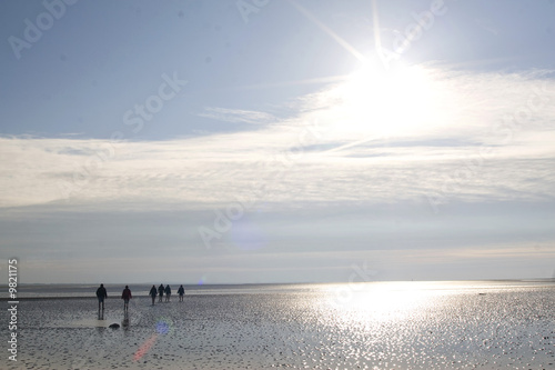 Wattwanderung nach Baltrum Wattwanderung nach Baltrum