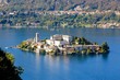 Orta San Giulio island and lake in Northern Italy