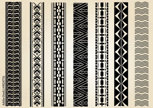 Vector: Few editable vector tire prints Few editable vector tire prints