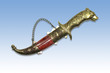 Traditional Dagger including very high detailed clipping path Traditional Dagger including very high detailed clipping path