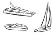 Photo en ligne au meilleur prix diff�rents types de bateaux