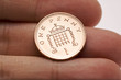 Shiny One Penny Coin
