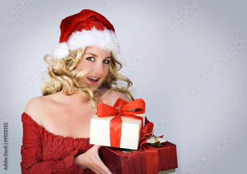 Foto: Santa 2 / beautiful Santa-woman Santa 2 / beautiful Santa-woman