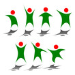 human abstract figures