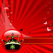 Crown with ornaments