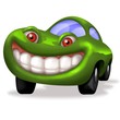 green car