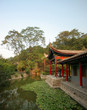 Chinese temple in Xi'an China.