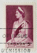 This is a Vintage 1964 Postage Stamp Queen of England Canada This is a Vintage 1964 Postage Stamp Queen of England Canada