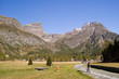 Trekking in Alpe Devero natural park in the Alps