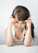 Girl child with bead