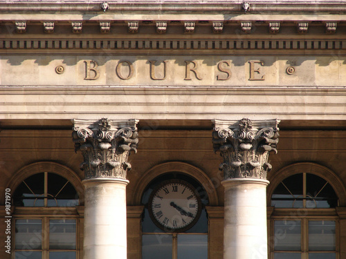 La bourse de Paris La bourse de Paris