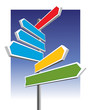 Direction signs Direction signs