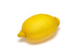 fresh yellow lemon isolated on white background