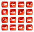 Transport icons, buttons 4