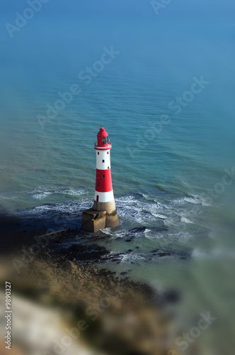 Photo: light house at beachy head light house at beachy head