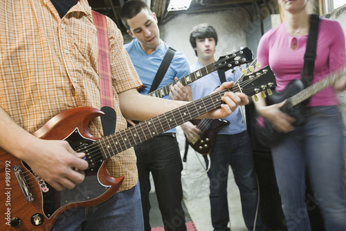 Photo: Musical band practicing Musical band practicing