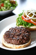 Photo en ligne au meilleur prix Hamburger with salad