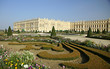 chateau de versailles, les massifs fleuris