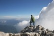 Der Mann und das Wolkenmeer