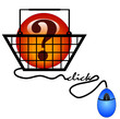 shopping on the internet for information - illustration