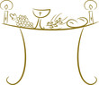 Kommunion / Christentum / religiöse Symbole