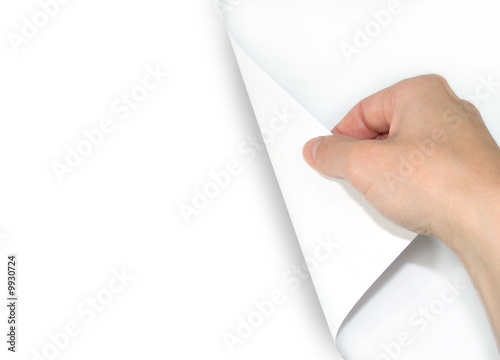 Photo: Blank Page Turning Blank Page Turning