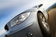 Fast car moving with motion blur Fast car moving with motion blur