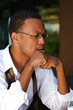 An confident and successful African-American businessman