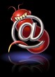 e-Mail virus (black)