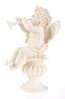 High key photo of a little christmas angel or cupid