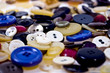 many colorful buttons