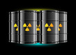 radiation sign barrel