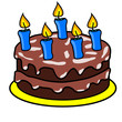 Gateau d'anniversaire