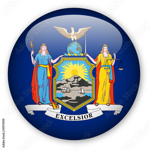 new york state flag and seal. New York State Flag Button © treenabeena #9979599. New York State Flag Button