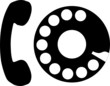 Phone. Symbol of phone for your design