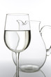 Water Pitcher and Glass