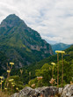 Rugged mountain landscape