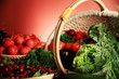 Fresh Vegetables, Fruits and other foodstuffs.