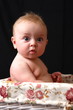 Bebe dans la corbeille