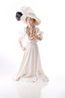Photo: Playing by wearing grandmas hat and clothes Playing by wearing grandmas hat and clothes