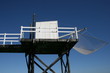 carrelet,carrelets,cabane,bois,pêche,estuaire,bordeaux