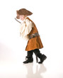 Photo: Little girl ready to go trick or treating Little girl ready to go trick or treating