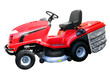 Photo: lawnmower isolate lawnmower isolate
