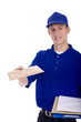 Postman Delivering Mail